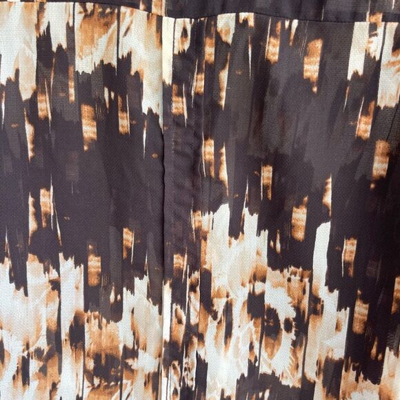 Derek Lam 4 DesigNation Rose Papaya Chiffon Dress Blouse - Picture 7 of 7